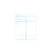 Cube Cabinet Clear W60xD30 (W60xD30xH70cm)