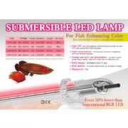 Aqua SPARKLING LED UltraSlim Red/White 60cm