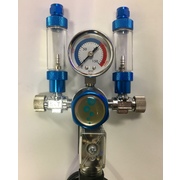 CO2 Solenoid Regulator Dual Outlet