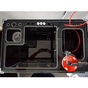 Neptunian Cube S-Series 90cm - 700mm Sub-tank Black