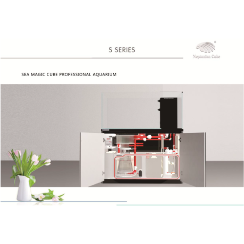 Neptunian Cube S-Series 120x55x140cm Black